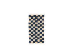 ferm LIVING - Mara Washable Rug Deep Blue/Warm Sand