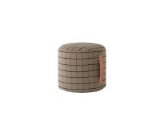 OYOY Living Design - Grid Pouf Clay