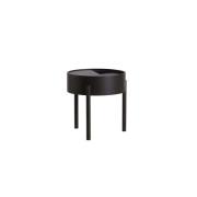 Woud - Arc Side Table Black Ash -