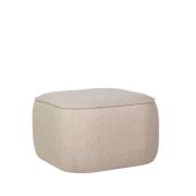 Hübsch - Cube Pouf Sand