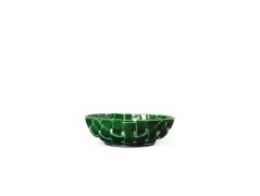 ferm LIVING - Plait Bowl Ø30 Emerald Grøn