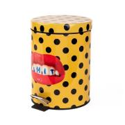 Seletti - Shit Toiletpaper Home Dustbin Ø 20,5xH27,5 Gul/Sort/Multicol...