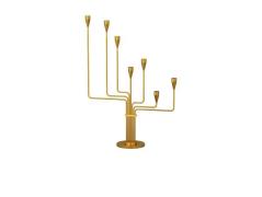 Piet Hein - Karlsvognen Candle Holder H63 Brass