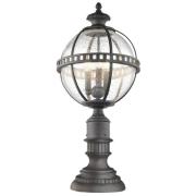 Halleron vejlampe med Londonderry-finish