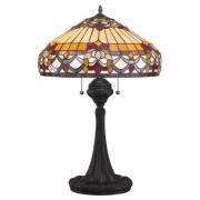 Belle Fleur bordlampe i Tiffany-design