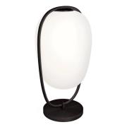 Kundalini Lannà bordlampe, sort/hvid