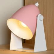 Chago bordlampe i metal, pink