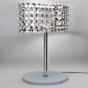 BACCCARAT fornem krystal-bordlampe, transparent