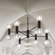 Modo Luce Chandelier hængelampe 13 lk. 107 cm sort