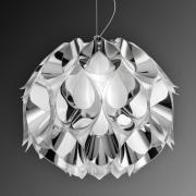 Slamp Flora - designer-hængelampe, sølv, 50 cm