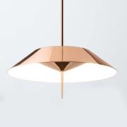 Vibia Mayfair LED-pendellampe, 1 lyskilde, kobber