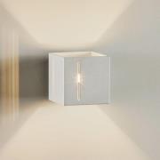 Væglampe Topic op/ned i aluminium, grå