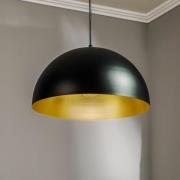 Hængelampe Beta i sort-guld