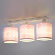 Prikket loftslampe Farver, pink