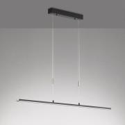 Metz TW LED-pendellampe, CCT, længde 120 cm, sort