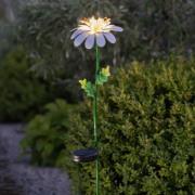 LED-solcellelampe Daisy i daisyform