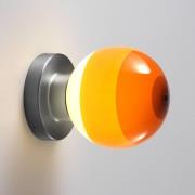 MARSET LED-væglampe Dipping Light A2, orange/grå