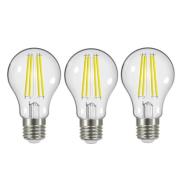 LED-filament E27 2,2 W 2.700 K 470 lm klar, 3 stk