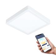 EGLO connect Fueva-Z loftslampe 21x21cm hvid