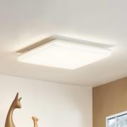 Prios Artin LED-loftlampe, sensor, kantet, 33 cm