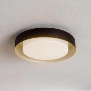 Arcchio Damaria LED-loftlampe, sort-guld