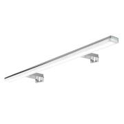 LED-spejlbelysning Pandora, krom, bredde 80,8 cm