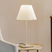 Luceplan Costanzina bordlampe alu, hvid