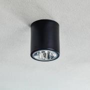 Loftspot downlight rund i sort, Ø 13,3 cm