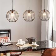 Hængelampe Cumera, 3 lyskilder, lang