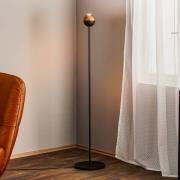 Midnight gulvlampe i sort med LED-lampe