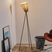 Northern Oslo Wood gulvlampe sort/beige