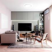 Müller Licht tint Smart LED-loftlampe Amela, Ø 30 cm