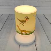 Dino LED-bordlampe med batteri, USB, IP44