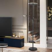 LED-uplight Franklin, læselampe, antracit