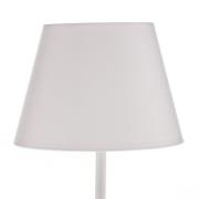 Bordlampe Soho, konisk højde 33 cm, hvid