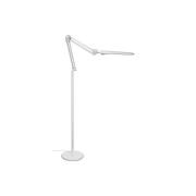 Aluminor Cosmix LED-gulvlampe, justerbar, hvid