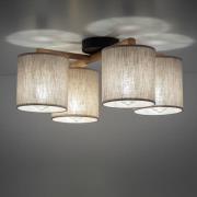 Deva loftlampe, 4 lyskilder, tekstil