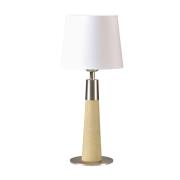 HerzBlut Conico bordlampe hvid, naturlig eg, 44 cm