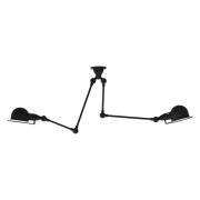 Jieldé Signal Sky3773 loftlampe, 2 lyskilder, sort