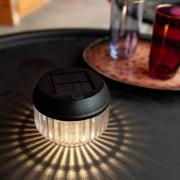 Diva LED-bordlampe, solcelle, IP44, sæt med 2 stk