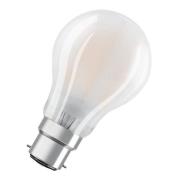 OSRAM LED-pære B22d Classic A 11 W 2.700K, mat