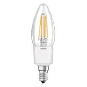 OSRAM LED-kerte E14 5,5 W Classic B 2.700 K klar