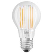OSRAM LED-pære E27 7,5 Classic A 2.700 K klar dim