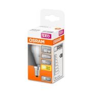 OSRAM LED-dråbepære E14 4,9W 827 Star, mat