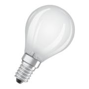 OSRAM Classic P LED-pære E14 5W 4.000K mat dæmpbar