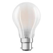 OSRAM LED-pære B22d Classic 827 8,5W, dæmpbar mat