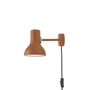 Anglepoise Type 75 Mini væglampe, stik, sienna