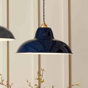 Anglepoise hængelampe Original 1227 Brass Midi Wide, blå