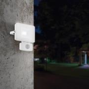 Faedo 3 udendørs LED-spot med sensor, hvid, 10 W