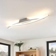 Lindby Elarit LED-loftlampe, forkromet